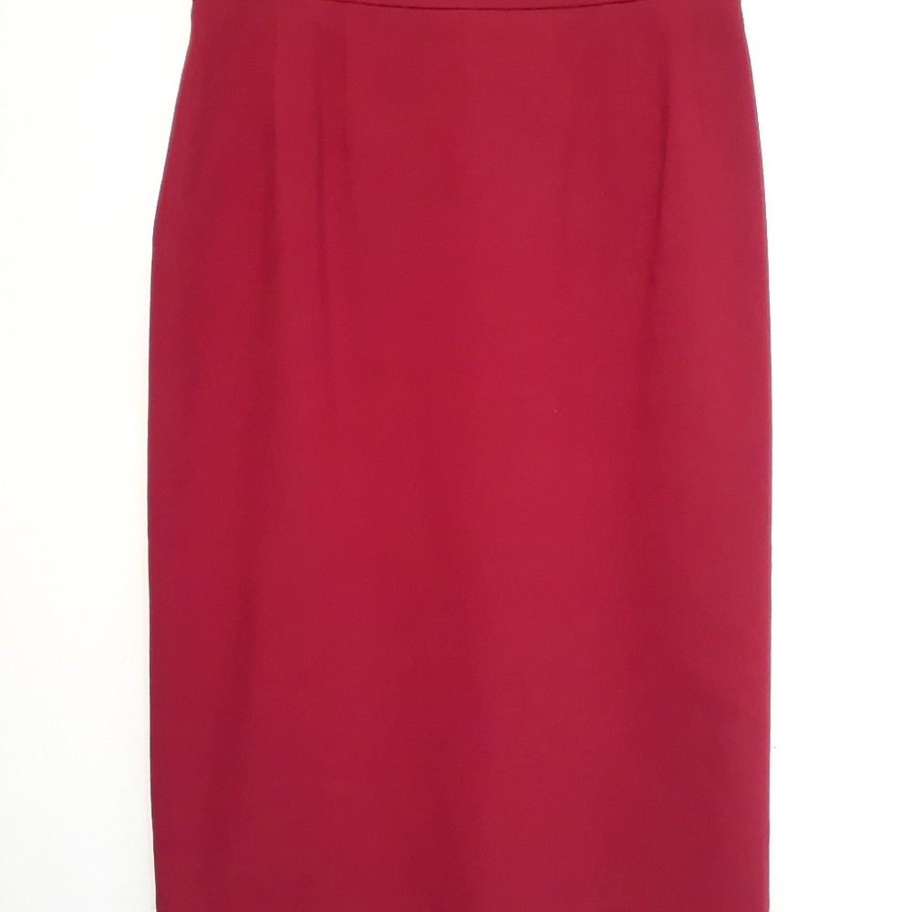 Petit Kasper Company Red skirt Size 4P